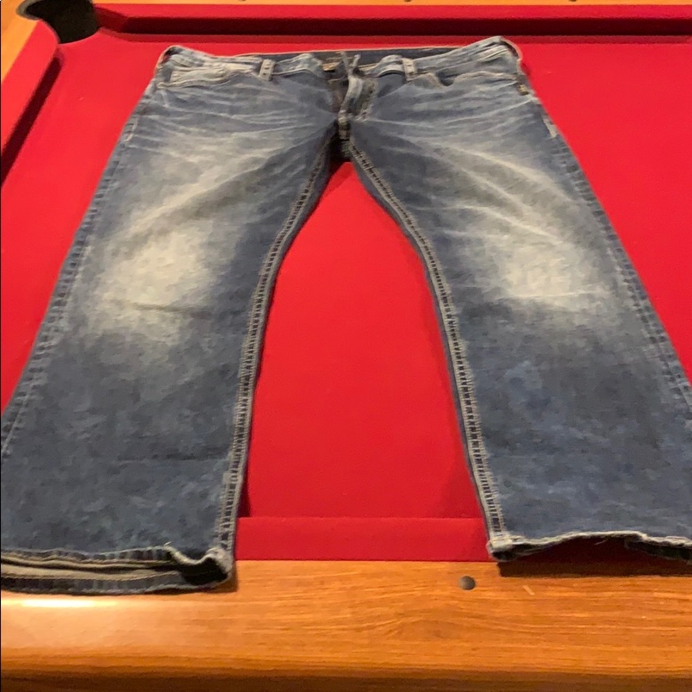 Silver Jeans style Zac